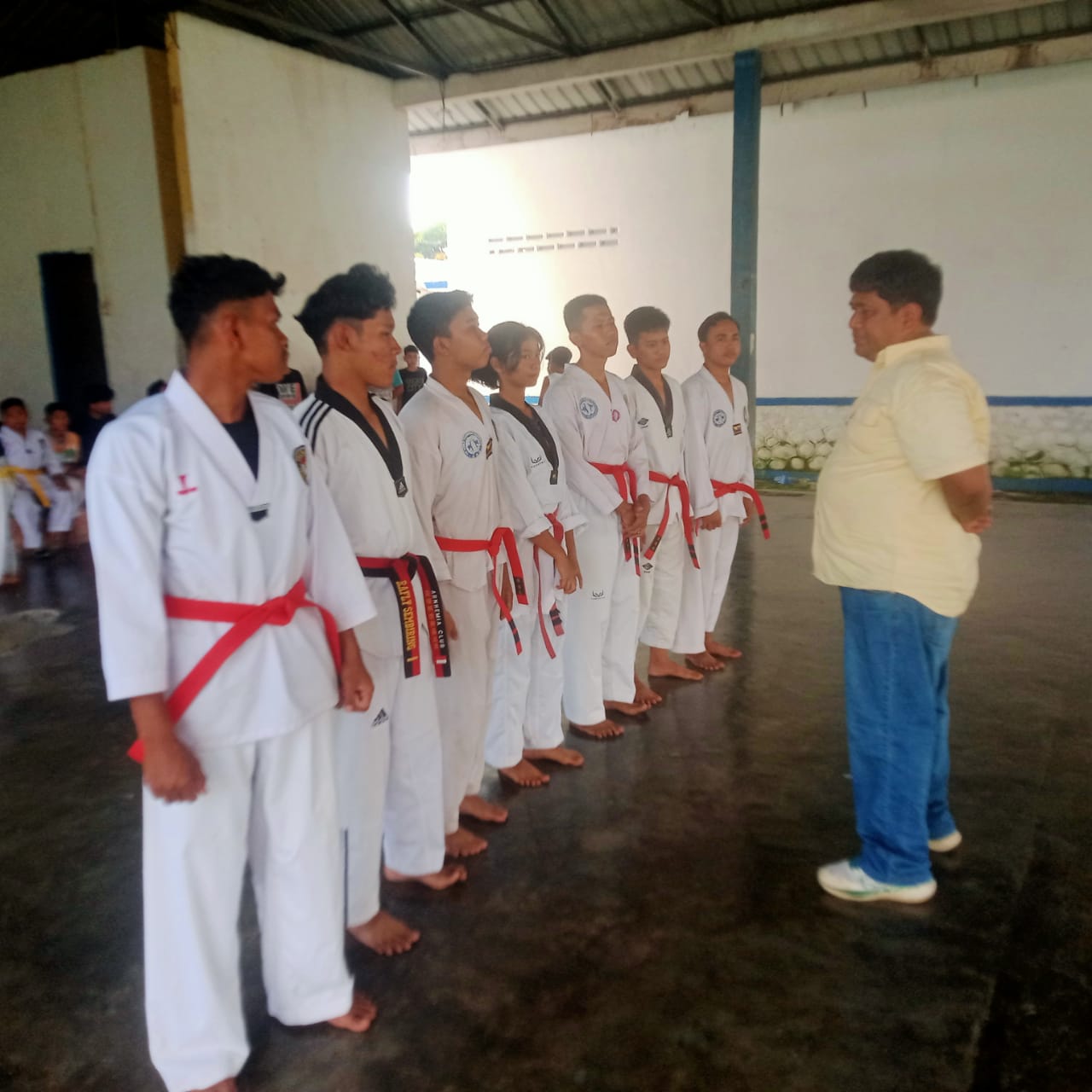 Mantap!!! 7 Atlet Taekwondo Asal Pancurbatu Ikuti UKT dan KUKKIWON Tingkat Nasional